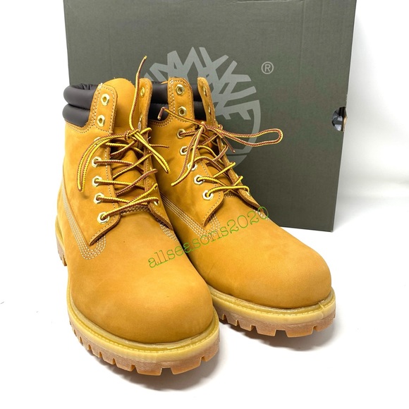 Timberland Prm 6in Waterproof Men Boot Wheat - Picture 7 of 12